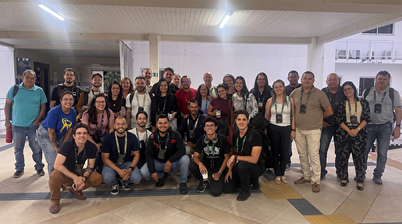 Foto coletiva de todos os participantes da Imersão ChatGPT